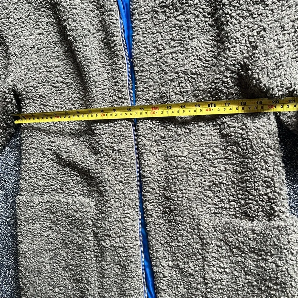 BCBGeneration Grey Shearling Coat - Picture 8 of 8